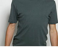 American Apparel Baby Rib Fitted T-Shirt