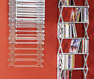 Accordian CD Holder