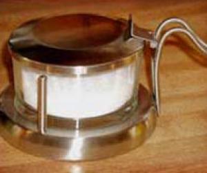 Alton Brown Salt Cellar
