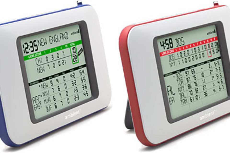 Ambient ScoreCast Devices Ambient ScoreCast Devices