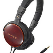 Audio-Technica Black Cherry Wood Headphones