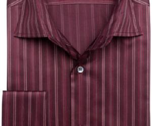 Banana Republic Polished-Stripe French Cuff Shirt