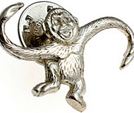 Barrel O' Monkeys Tie Tack