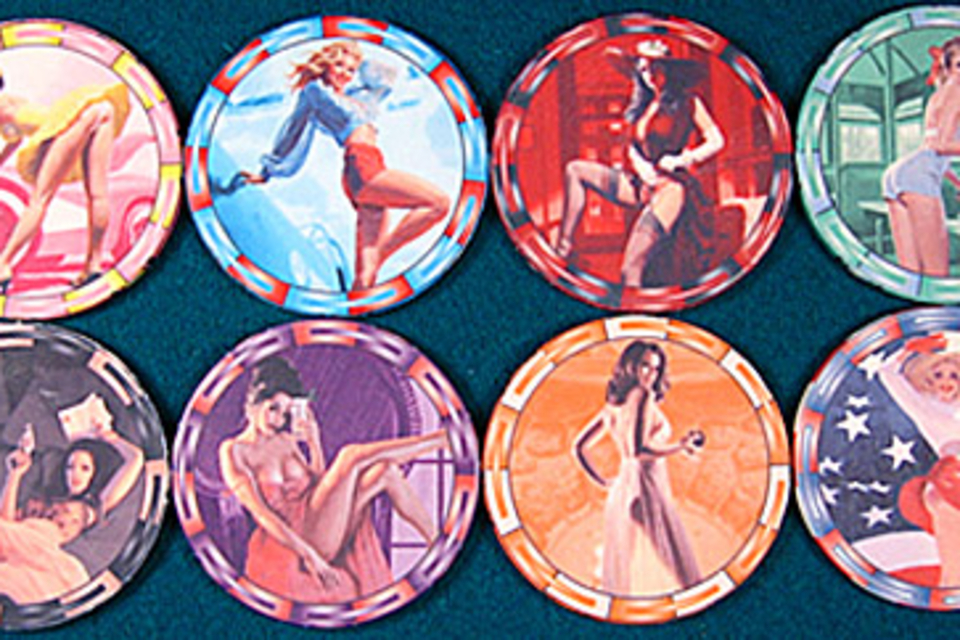 American Beauties Poker Chips American Beauties Poker Chips