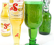 Beer Bottle Goblets
