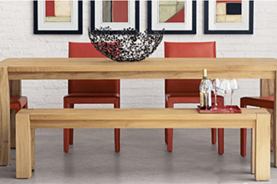 Crate and Barrel Big Sur Dining Table Crate and Barrel Big Sur Dining Table