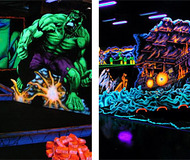 Black Light Mini Golf