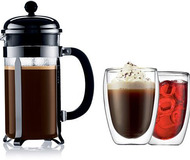 Bodum Chambord 8-Cup Press & Thermal Glasses