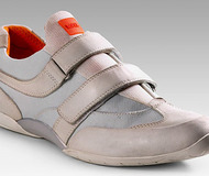 Boss Orange Calfskin Velcro Sneakers