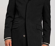 BR Monogram Wool Vintage Topcoat