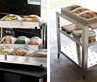 Buffet Servers & Cart
