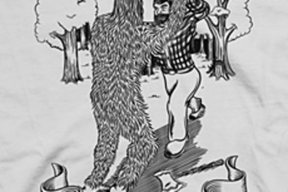 Bigfoot Vs. Bunyan T-Shirt Bigfoot Vs. Bunyan T-Shirt
