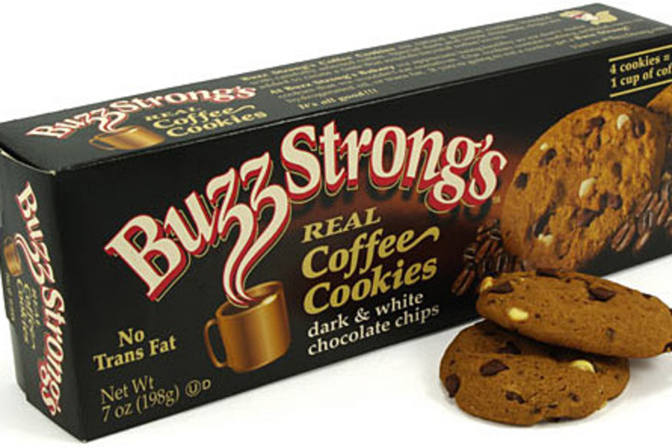 Buzz Strong's Caffeinated Cookies Buzz Strong's Caffeinated Cookies