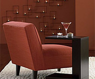 CB2 Cinema Chair & Runway C Table
