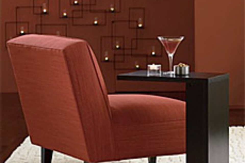 CB2 Cinema Chair & Runway C Table CB2 Cinema Chair & Runway C Table