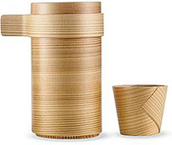 Cedar Sake Vessel