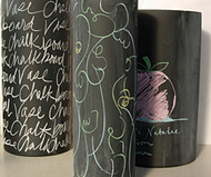 Chalkboard Vase