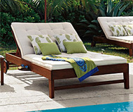 Pottery Barn Chesapeake Double Chaise