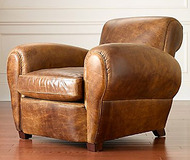 Parisian Leather Chair