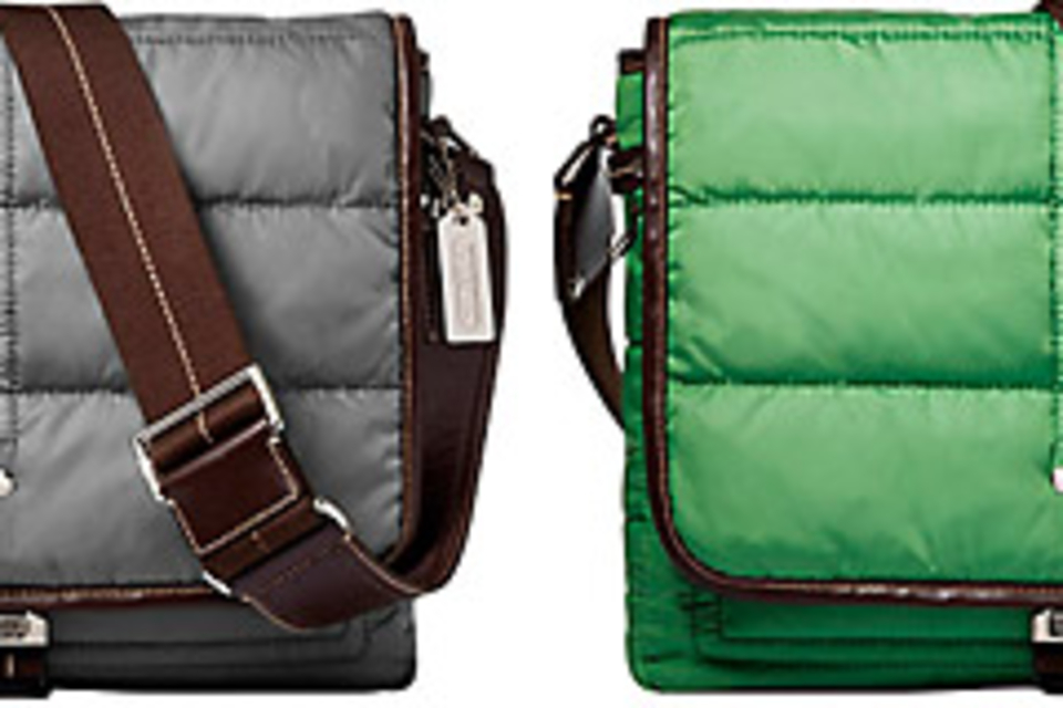 Coach Quilted Nylon Map Bag Coach Quilted Nylon Map Bag