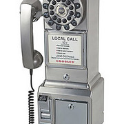 Crosley 1950s Style Pay Phone