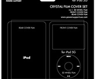 Power Support Crystal Film Set for iPod 5G