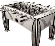 Diamond Plate Foosball Table