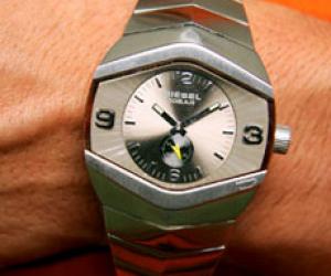 Diesel Geo Angled Watch