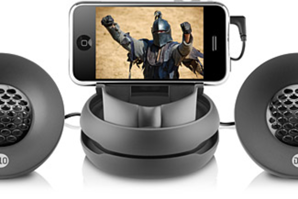 DLO Portable iPhone Speakers DLO Portable iPhone Speakers