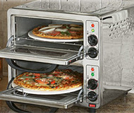 Double-Deck Pizza Oven