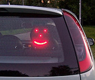 Driving LED Emoticon