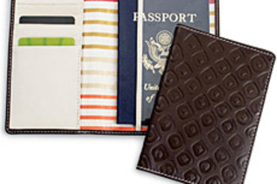 Embossed Passport Wallet Embossed Passport Wallet