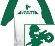Excitebike 'I Do My Own Stunts' T-Shirt