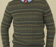 J. Crew Fair Isle Crewneck Sweater