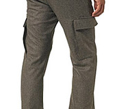 Luxe Flannel Cargo Pant