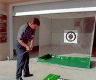 Garage Door Golf Practice Net