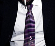 Grids Silk Tie