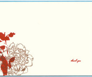  Hand-Screenprinted Thank You Cards
