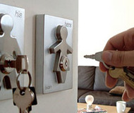 His & Hers Key Holders