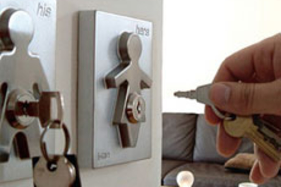 His & Hers Key Holders His & Hers Key Holders