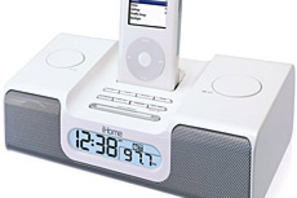 iHome iPod alarm clock iHome iPod alarm clock