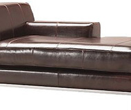 IKEA Kramfors Right-Hand Leather Chaise