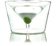 InsideOut Martini Glass Set