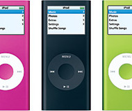 Aluminum iPod nano
