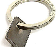 Jack Spade Pi Keychain