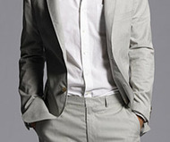 J.Crew Fine-Stripe Cotton Suit