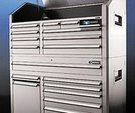 Kobalt 53-inch Tool Chest w/Pioneer Sound System and Integrated Fridge