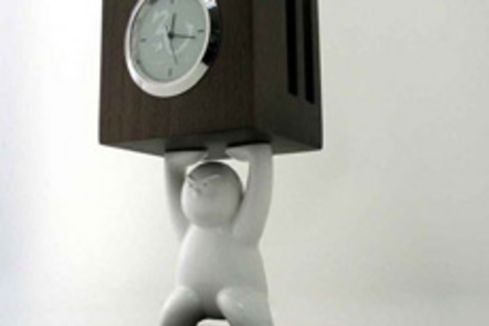 Kung Fu Kids Clock & Card Holder Kung Fu Kids Clock & Card Holder