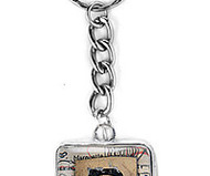 License Plate Keyring