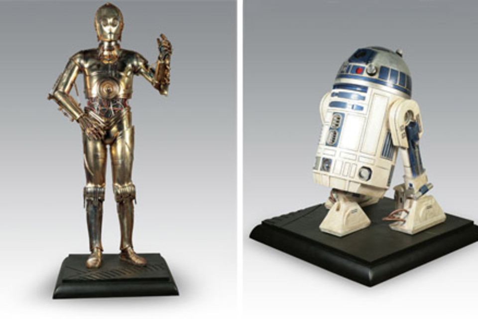 Life-Size C-3PO and R2-D2 Life-Size C-3PO and R2-D2